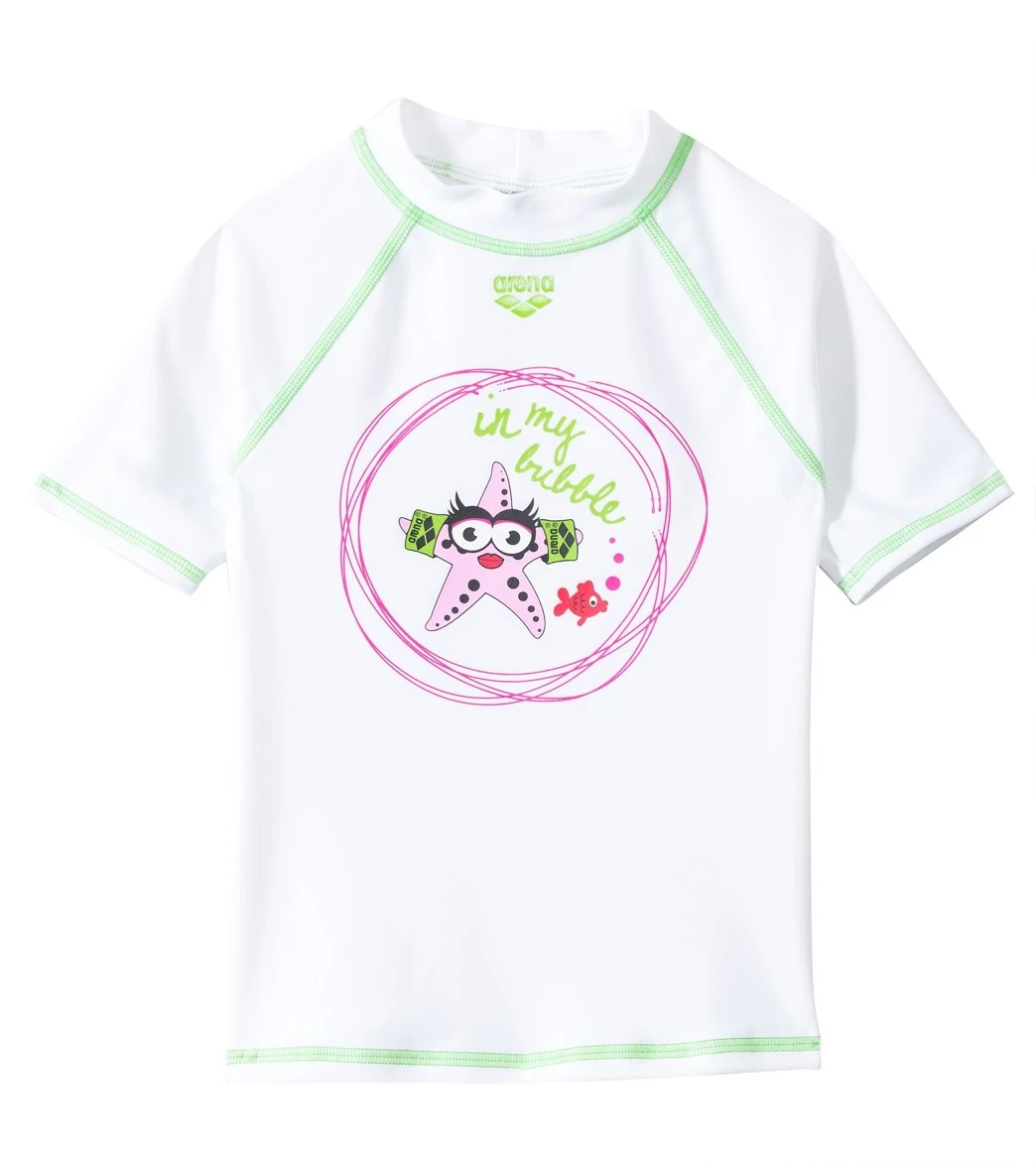 Arena Water Tribe Girls S/S Swim Shirt 1 Arena Water Tribe Girls S/S Swim Shirt