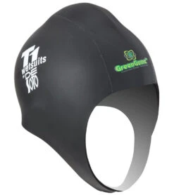 GreenGoma Rubber Swim Cap 5 GreenGoma Rubber Swim Cap -Swimming Shops 5671506968744 black 3a