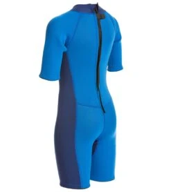 Shorty Wetsuit (Toddler, Little Kid, Big Kid) -Swimming Shops 5671869350056 bluenavy 3a