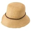Bryn Crochet Beaded Trim Straw Hat