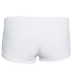 Football Lace-Up Square Cut Swim Short -Swimming Shops 5672115536040 whitecobalt 2a