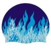 Fast Flames Silicone Swim Cap