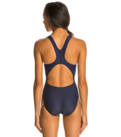 Solid V2 Back Lycra One Piece Swimsuit -Swimming Shops 5672690385064 navy 3a