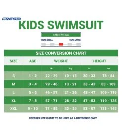 CRESSI Boys' Long Sleeve Spring Suit -Swimming Shops 5677711753384 blackblue 3a