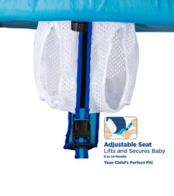 Self-Inflating Fabric Baby Boat With Canopy -Swimming Shops 5677743603880 blue 4a