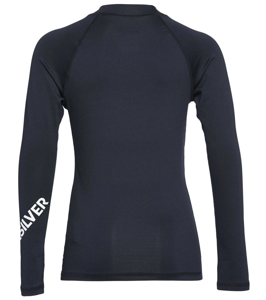 Quiksilver All Time Long Sleeve Rash Guard (Big Kid) 2 Quiksilver All Time Long Sleeve Rash Guard (Big Kid) - Image 2