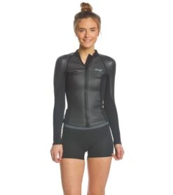 Xcel Women's 3/1MM Neoprene Paddle Short -Swimming Shops 5680457580712 blackgunmetal 4a