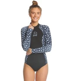 Xcel Womens Ocean Ramsey Axis 2mm Long Sleeve Back Zip Spring Suit 8 Xcel Womens Ocean Ramsey Axis 2mm Long Sleeve Back Zip Spring Suit -Swimming Shops 5680475504808 blackwhaleshark 4a