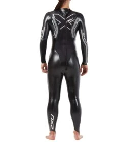2XU Women's P:1 Propel Tri Wetsuit -Swimming Shops 5681935745192 blacksilver 3a