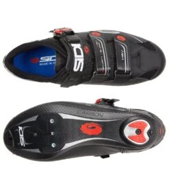 Sidi Men's Genius 7 Carbon Cycling Shoes -Swimming Shops 5683204489384 black 4a