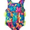 Girls' Tahitian Floral Floatation Swimsuit