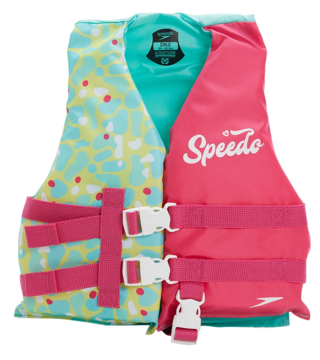 Speedo Girls' USCG Flotation Device Swim Vest 1 Speedo Girls' USCG Flotation Device Swim Vest