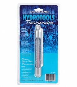 Swimline Cast Aluminum Tube Thermometer