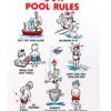 "Our Pool Rules" 18" X 24" Sign