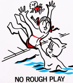"Our Pool Rules" 18" X 24" Sign -Swimming Shops 5688739365032 6