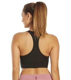 Scoop Mesh Back Yoga Bra -Swimming Shops 5990715326632 black 3a