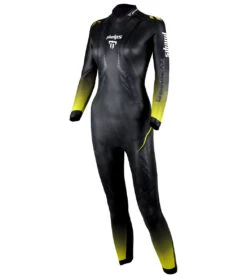 Women's Racer 2.0 Performance Fullsleeve Triathlon Wetsuit 7 Women's Racer 2.0 Performance Fullsleeve Triathlon Wetsuit -Swimming Shops 6225124458664 blackyellow 3a