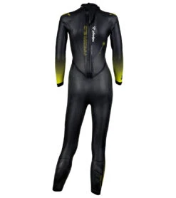 Women's Racer 2.0 Performance Fullsleeve Triathlon Wetsuit 8 Women's Racer 2.0 Performance Fullsleeve Triathlon Wetsuit -Swimming Shops 6225124458664 blackyellow 4a