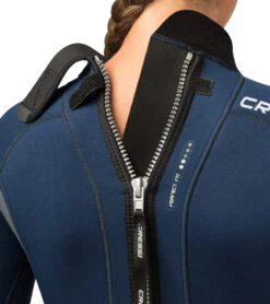 CRESSI Women's Fast 3mm Full Wetsuit -Swimming Shops 6229755887784 bluegrey 3a