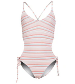Splendid Girls' Cozy Stripe One Piece Swimsuit (Big Kid)