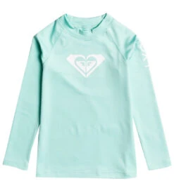 Roxy Girls' Whole Hearted Long Sleeve Rashguard
