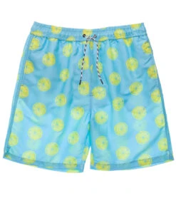 Men's Lemon Slice Swim Trunks