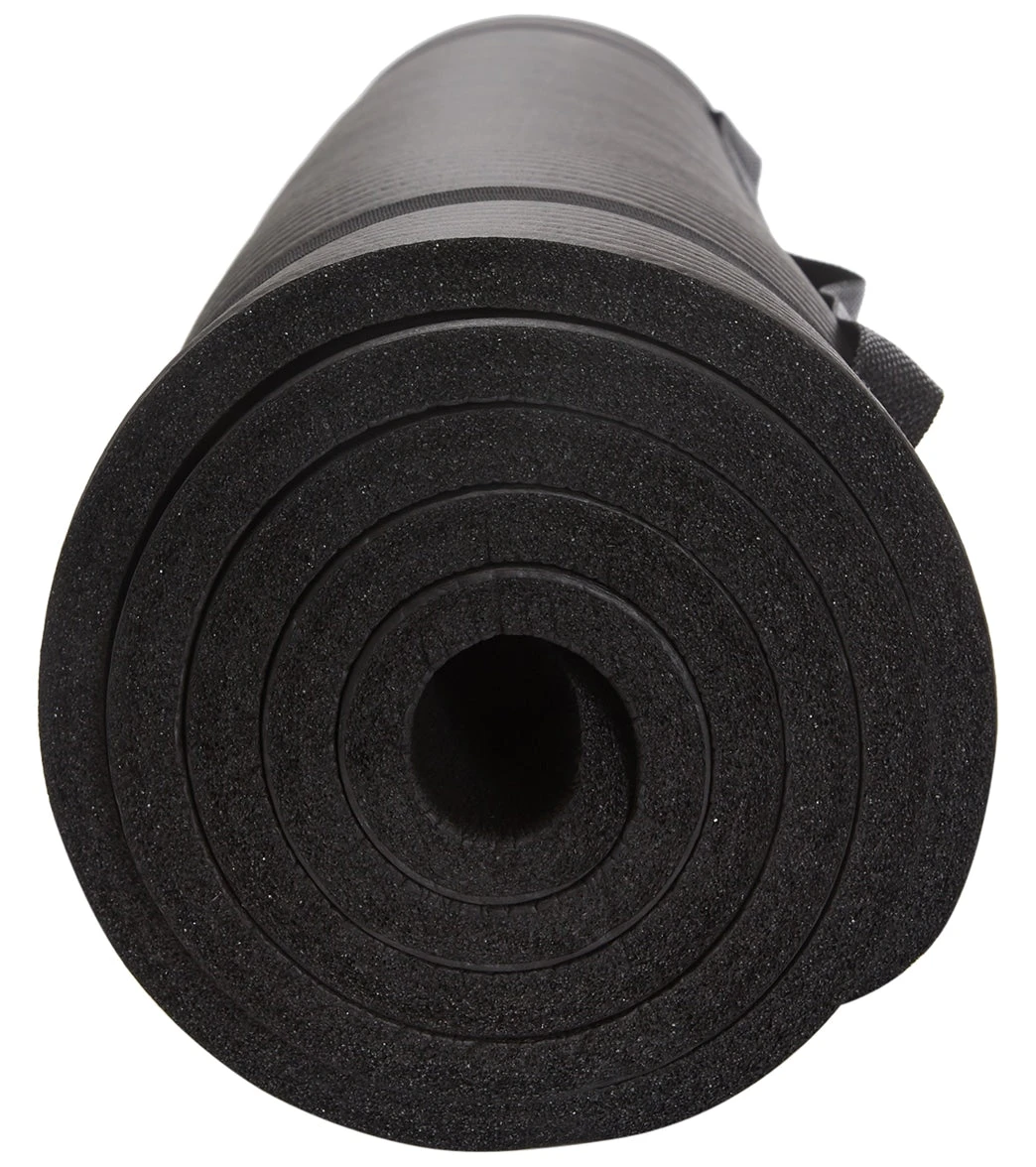 ½” Thick Yoga Fitness Exercise Mat With Mat Sling 72” X 26” 2 ½” Thick Yoga Fitness Exercise Mat With Mat Sling 72” X 26” - Image 2