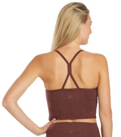 Unity Cheetah Crop Tank -Swimming Shops 6766256717992 burgundycheetah 3a