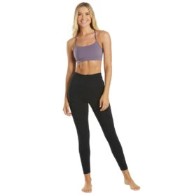 Delight Solid Racer Back Sports Bra -Swimming Shops 6769288609960 purpletaupe 4a