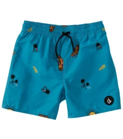 Volcom Boys' Cheesy Street EW Swim Trunk