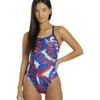 Arena Women's Tropicals Challenge Back One Piece Swimsuit