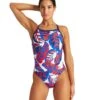 Arena Women's Tropicals Light Drop Back One Piece Swimsuit