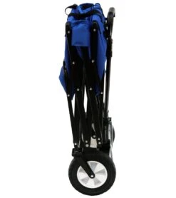 Collapsible Folding Outdoor Utility Wagon -Swimming Shops 6848915898536 blue 4a