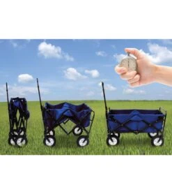 Collapsible Folding Outdoor Utility Wagon -Swimming Shops 6848915898536 blue 6a