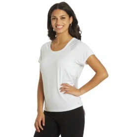 Marika Mari S/S Top 9 Marika Mari S/S Top -Swimming Shops 6862143553704 white 5a