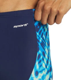 Serene Splice Jammer Swimsuit 20 Serene Splice Jammer Swimsuit -Swimming Shops 6942411980968 blue 9a