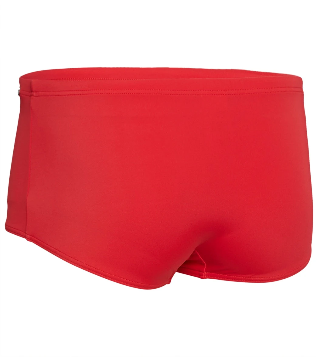 Men's Badehose Solid Square Leg Swim Short 2 Men's Badehose Solid Square Leg Swim Short - Image 2