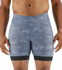 TYR Men's Sandblasted Jammer Swimsuit 9 TYR Men's Sandblasted Jammer Swimsuit -Swimming Shops 7006005493928 grey 4a