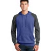 Unisex Lightweight Fleece Raglan Hoodie