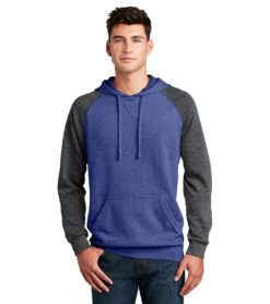 Unisex Lightweight Fleece Raglan Hoodie