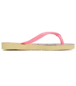 Havaianas Kids' Slim Fashion Flip Flop (Toddler, Little Kid) -Swimming Shops 7030251454632 lemonyellow 3a