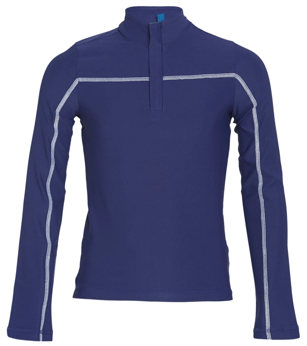 Boys' Long Sleeve Performance Top Rash Guard (Little Kid, Big Kid) 1 Boys' Long Sleeve Performance Top Rash Guard (Little Kid, Big Kid)