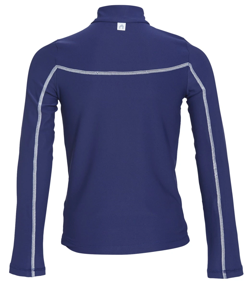 Boys' Long Sleeve Performance Top Rash Guard (Little Kid, Big Kid) 2 Boys' Long Sleeve Performance Top Rash Guard (Little Kid, Big Kid) - Image 2