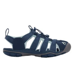 Keen Women's Clearwater CNX Water Shoes -Swimming Shops 7067190296744 navyblueglow 3a