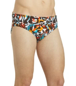 HydroLast Tiger Mingle Brief Swimsuit -Swimming Shops 7074816491688 multi 8a