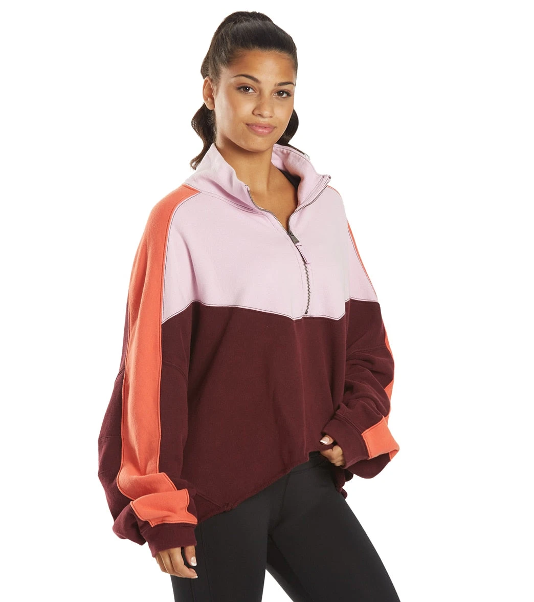 FREE PEOPLE Split Second 1/2 Zip 2 FREE PEOPLE Split Second 1/2 Zip - Image 2