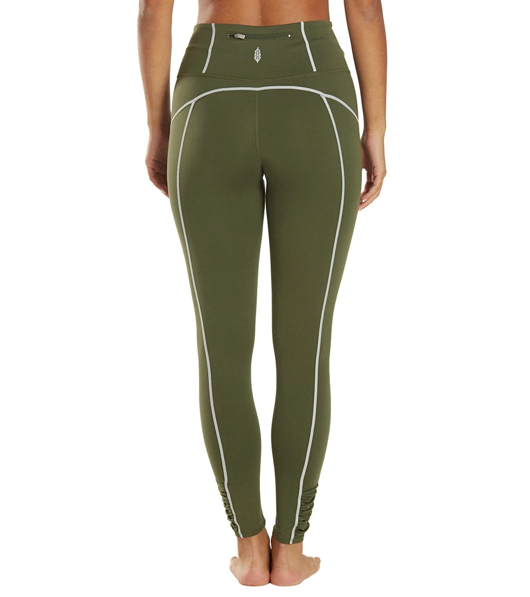 FREE PEOPLE You're A Peach Yoga Leggings 3 FREE PEOPLE You're A Peach Yoga Leggings - Image 3