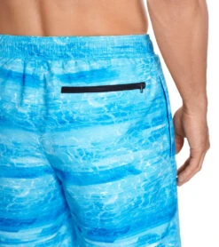 Reebok Men's Cannonball Splash 9" Swim Trunks -Swimming Shops 7167533285544 blue 4a