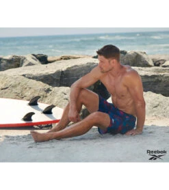 Reebok Men's Flux Motive 9" Swim Trunks -Swimming Shops 7167533449384 multi 6a