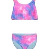 Under Armour Girls' Tie Dye Flutter Bikini (Little Kid, Big Kid)